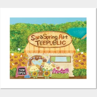 Sara Spring Art TEEPUBLIC Store Posters and Art